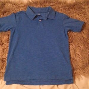 Collared shirt, blue. Size 6/7.